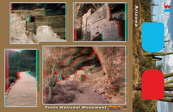 3D Postcards - Arizona National Parks Series #2