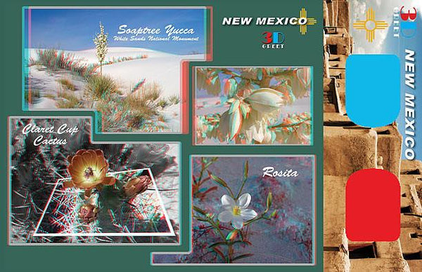 3D Postcard - New Mexico 2