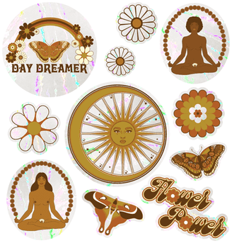 Daydreamer Suncatcher Set | Rainbow Decals