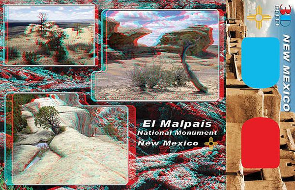 3D Postcard - New Mexico 3