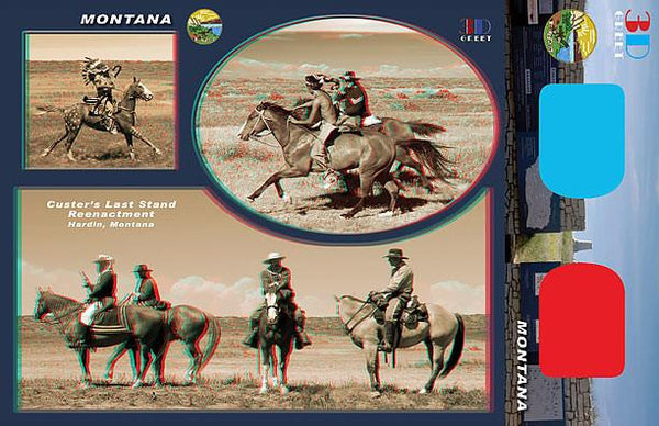 3D Postcards - Wyoming & Montana