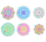Mandala Suncatchers | Rainbow Decals