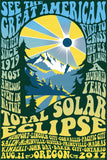 Eclipse Shades - Oregon 2017 + Commemorative Poster - 5 Pack