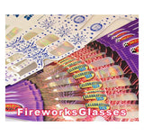 fireworks glasses over runs