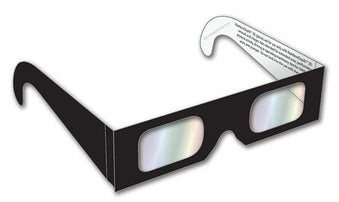RainbowDepth 3D Glasses - Black Frame