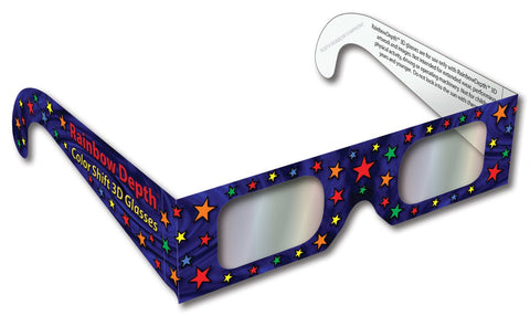 rainbowdepth glasses - stars