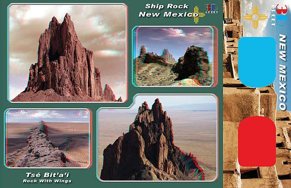 3D Postcard - New Mexico 2