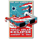All American Eclipse Glasses + Commemorative Poster - 5 Pack