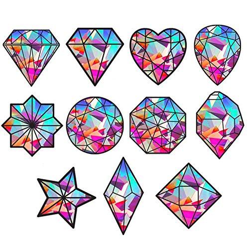 Suncatcher - The Gem Series | Rainbow Decals