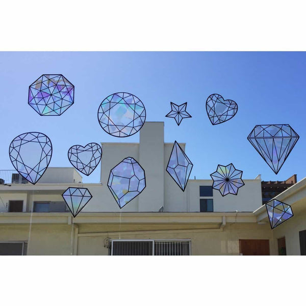 Suncatcher - The Gem Series | Rainbow Decals