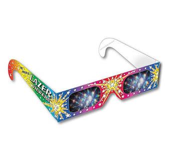 3D Fireworks Glasses - Original Laser Viewers