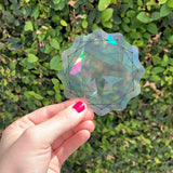 Sacred Geometry Suncatcher Set | Rainbow Decals