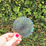 Sacred Geometry Suncatcher Set | Rainbow Decals